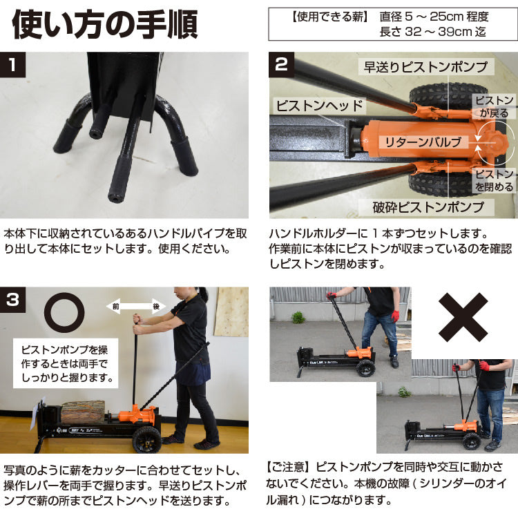 PLOW 手動式薪割り機 MLS12【MLS12】