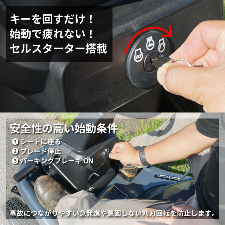 プラウ 乗用 芝・草刈り機 RGC660 刈幅660mm グラスバッグセット