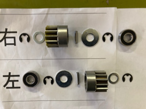 ギアボックスアクセサリー左右セット【TJ-24000T020000-T02】GC480 #67 GC530 #79