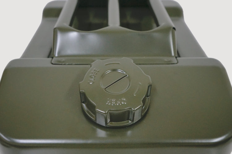 PLOW ガソリン携行缶10L  アーミーグリーン（給油ホース付）【GTV10】