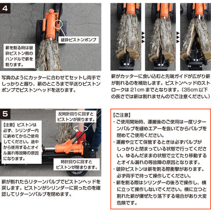 PLOW 手動式薪割り機 MLS12【MLS12】