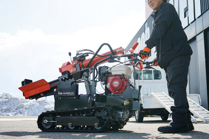 プラウ 自走式 エンジン薪割り機 MS1800J-GXC