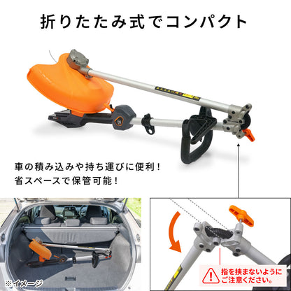 PLOW 軽量イージー草刈り機 60VEBC01