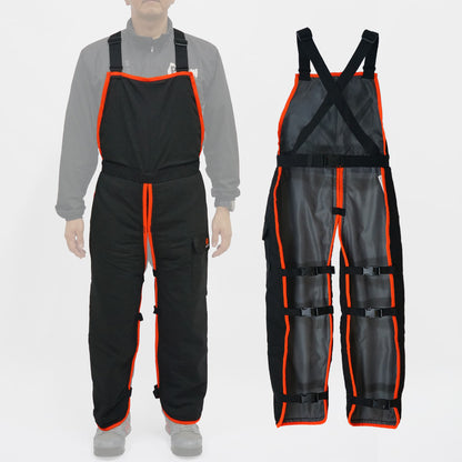 PLOW チェンソー用 エプロンチャップス 腰高さ 85cm 95cm【CHAPS02-S85、CHAPS02-S95】 切断防止 EU安全認証適合