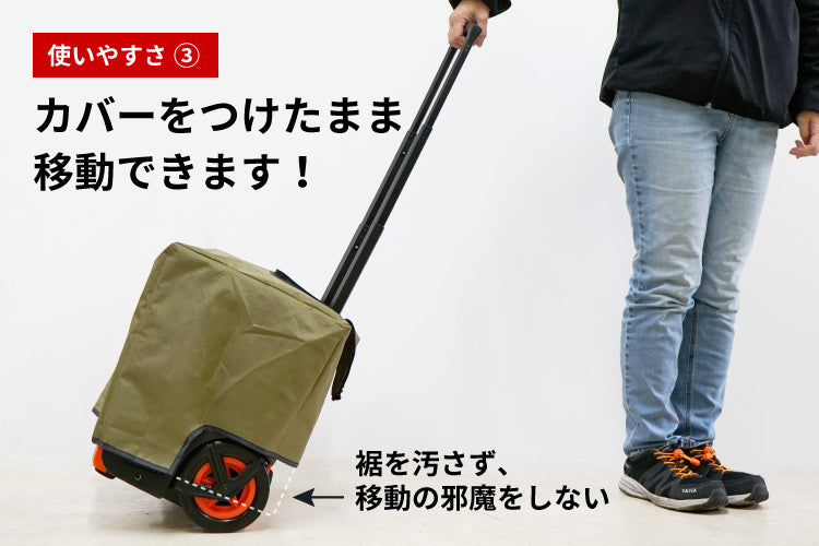PLOW 発電機カバー GP18iE専用 オリーブ色【COVER8-OL】