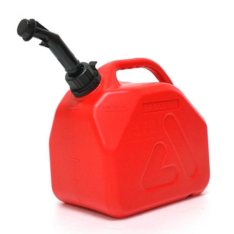 PLOW ガソリン携行缶 5L 高密度ポリエチレン製 消防適合品 UN取得 【GTP5】