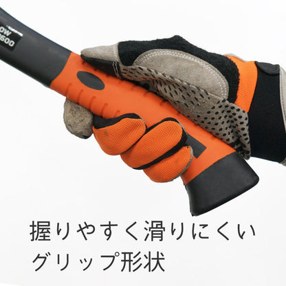 PLOW 薪割り用 片手トビ ログピック HSP600 600g 全長365mm [ 薪ストーブ 薪づくり 薪割 薪割り ]　HSP600