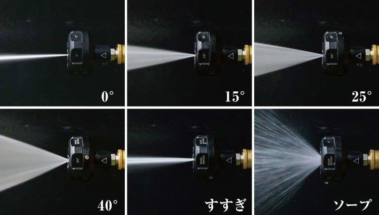 PLOW 高圧洗浄機 EHWシリーズ 切替型洗浄ノズル【EHW-OP5】